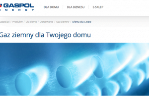 gaspol gaz ziemny